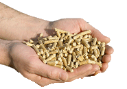 Les pellets sont des cylindres de bois compacts